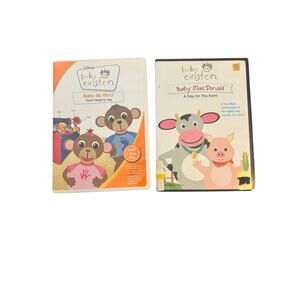 Lot If 2 Baby Einstein DVD Movies Da Vinci Old Macdonald‎